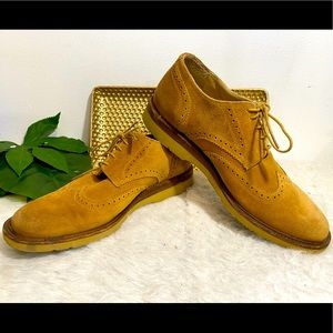 Frye suede Oxford dress shoes 12D